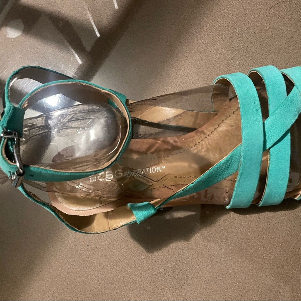 BCBGeneration Aqua Strappy Sandals